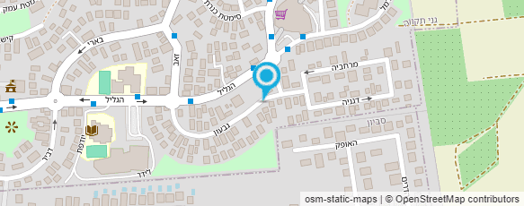 מפת הגעה אל המתולתלות של בנון