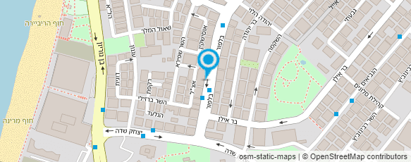 מפת הגעה אל אורית וידל קוסמטיקאית