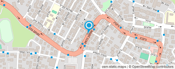 מפת הגעה אל מ.א אחזקות בנייה ושיפוצים