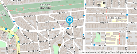 מפת הגעה אל עו"ד הראל שלומית