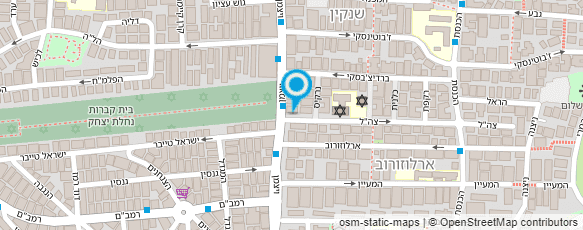 מפת הגעה אל שינקין 18