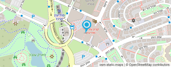 מפת הגעה אל גולדה הגלידה העברית הראשונהל