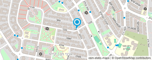 מפת הגעה אל עו"ד גיאת ארז