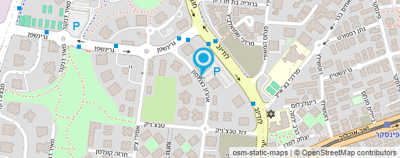 מפת הגעה אל שירה פרטמן קוסמטיקאית