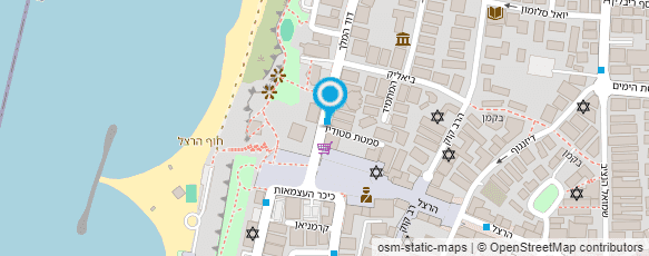 מפת הגעה אל Rhythm bar