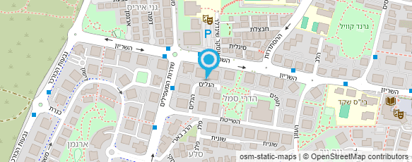 מפת הגעה אל מיכל צרפתי - מאמנת  אישית לנשים