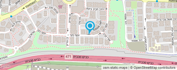 מפת הגעה אל רמי לוי מורה לנהיגה