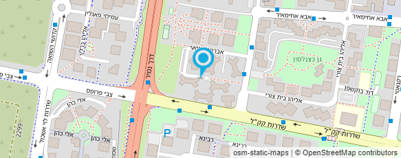 מפת הגעה אל משרד רו"ח - דוידוף