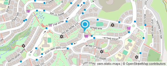 מפת הגעה אל פיצה כמעט חינם