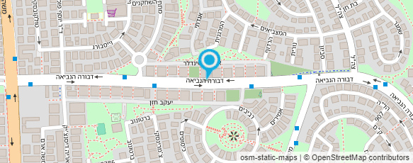 מפת הגעה אל ליז אגיב מעצבת אופנה