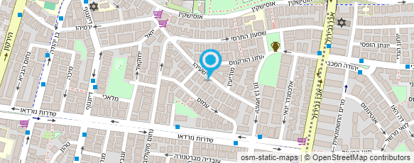 מפת הגעה אל H&M שיפוצים ועבודות גמר