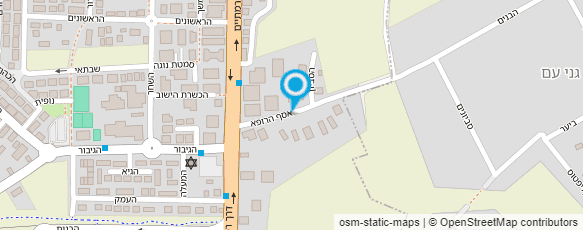 מפת הגעה אל ורד ברקאי - קוסמטיקאית