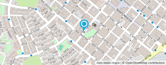 מפת הגעה אל עו"ד קימיאגרוב רוזה