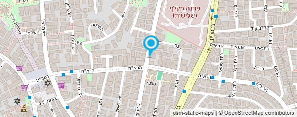 מפת הגעה אל חני חכמו - רפלקסולוגית