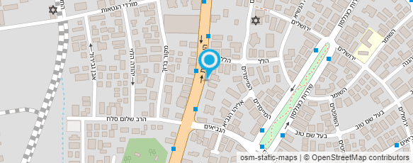 מפת הגעה אל חומוס אליהו