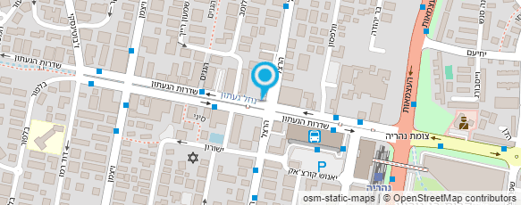 מפת הגעה אל עו"ד הררי אופיר חיים