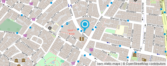 מפת הגעה אל ירוק בעיר - חקלאות עירונית