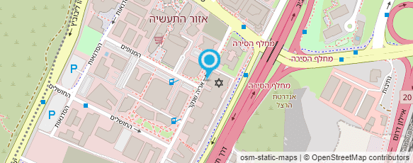 מפת הגעה אל עו"ד רוזנצוויג אריה