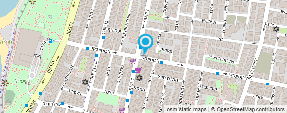 מפת הגעה אל עו"ד מלניק תומר