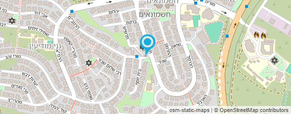 מפת הגעה אל שמואל חן - אתגר מוזיקה לאירועים