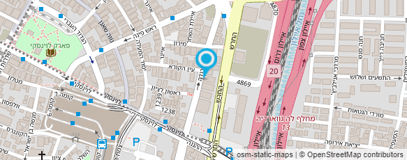 מפת הגעה אל סטודיו 34