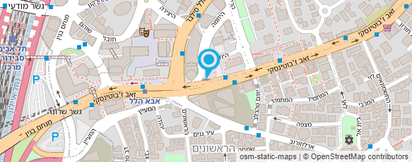 מפת הגעה אל עו"ד יונגר בטי