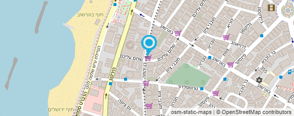 מפת הגעה אל עו"ד בן דוד צחי