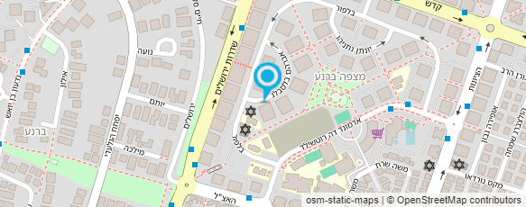 מפת הגעה אל אור עוזר שמלות כלה