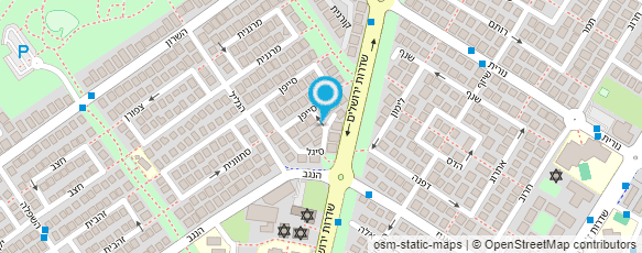 מפת הגעה אל מתן