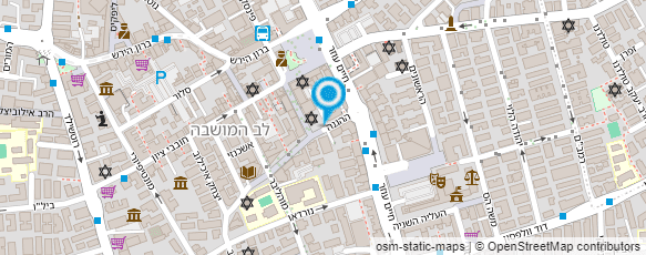 מפת הגעה אל E&D קליניק