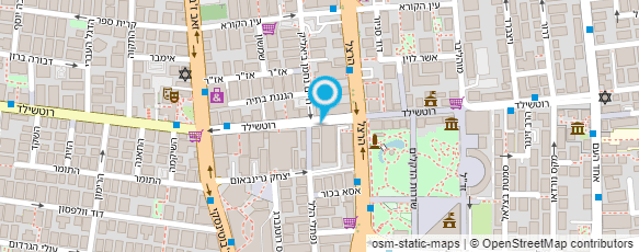 מפת הגעה אל צ'יפסי בר Chipsi Bar