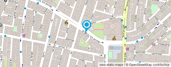 מפת הגעה אל טל בן בסט