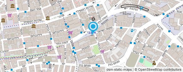 מפת הגעה אל כולי עלמא  KULI  ALMA