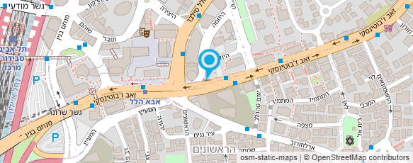 מפת הגעה אל עו"ד עידו עמית