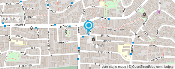 מפת הגעה אל עו"ד קופטש קרן