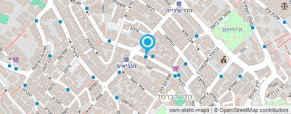 מפת הגעה אל עו"ד יונגר אבישי
