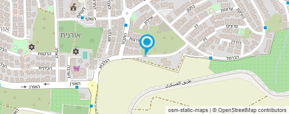 מפת הגעה אל עמותת ביד פתוחה