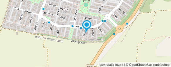 מפת הגעה אל מנחם יהודה