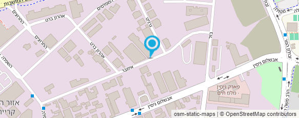 מפת הגעה אל IStudent ישראל