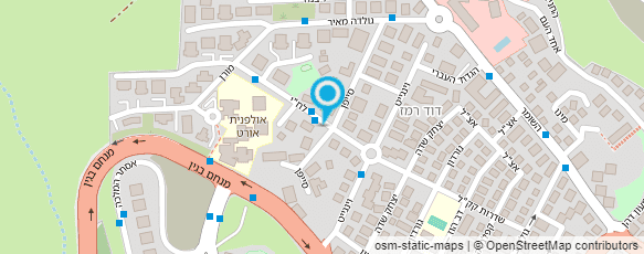 מפת הגעה אל עו"ד דדון אלימלך ג'נט