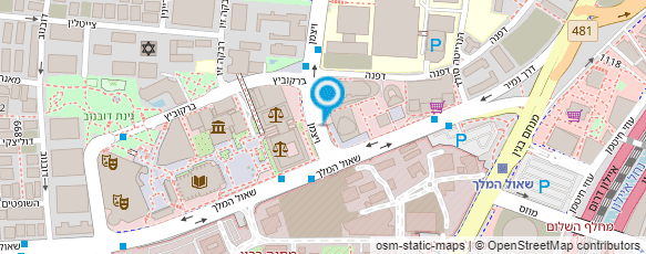 מפת הגעה אל עו"ד רוזנבלום מלי