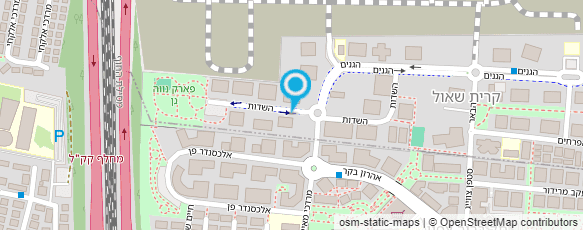 מפת הגעה אל עו"ד יקטר סער