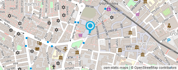 מפת הגעה אל ד"ר בלאל כיפאח