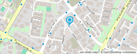 מפת הגעה אל ביתאפרס Betapress - צילום מגנטים