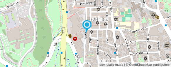 מפת הגעה אל עו"ד שטרנבוך דוד