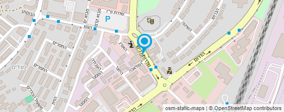 מפת הגעה אל סופי רצבי - מעצבת גרפית