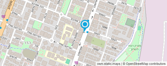 מפת הגעה אל קיוסק בן נון