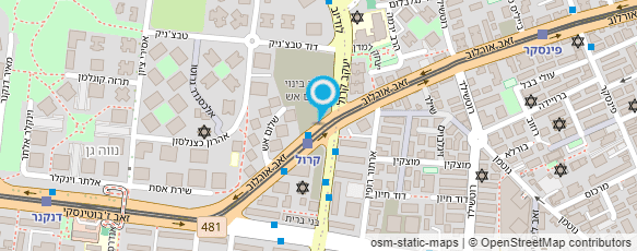 מפת הגעה אל חני והילה בגדי מעצבים