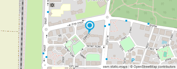 מפת הגעה אל עזריאל ריפוי גוף ונפש