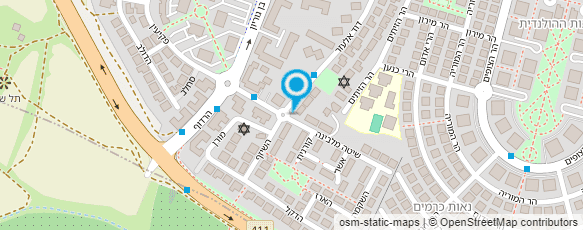 מפת הגעה אל יניב שעלן -מורה לנהיגה